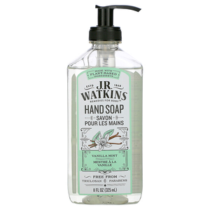 JR Watkins - Liquid Hand Soap - Pure Vanilla Mint (266mL)