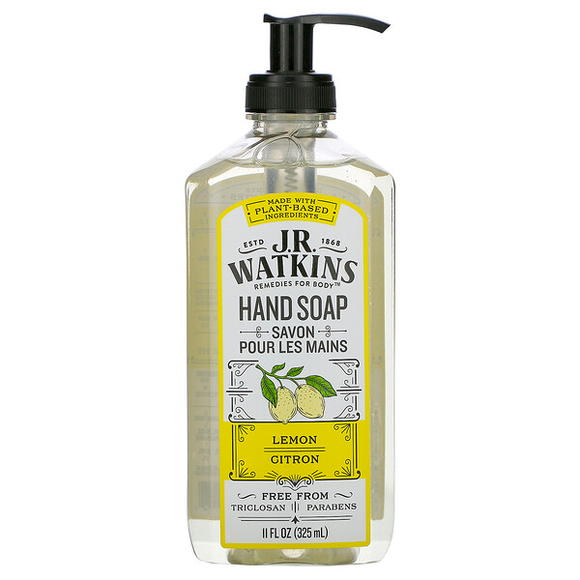 JR Watkins - Liquid Hand Soap - Lemon (325mL)