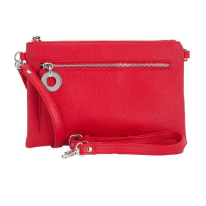 Christopher & Banks Vegan Leather Handbag -Red