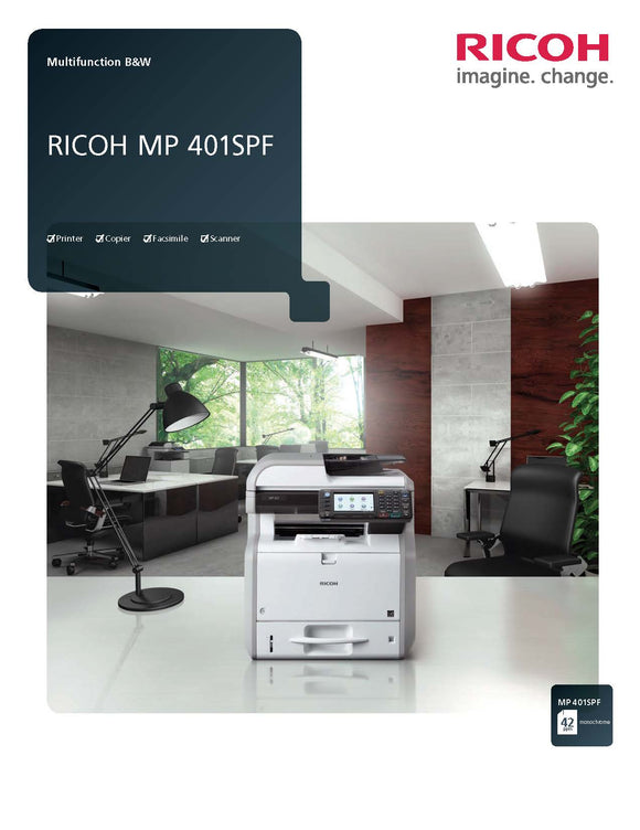 Ricoh MP401SPF (Off Lease)