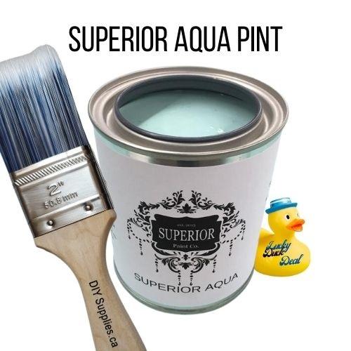 Superior Aqua Pint & 2 Inch Synthetic Brush