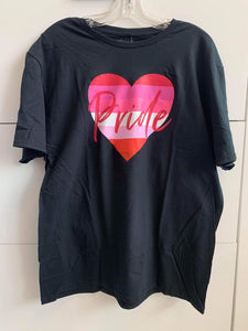 Pride Hearts Dark Grey T-Shirt (1X)
