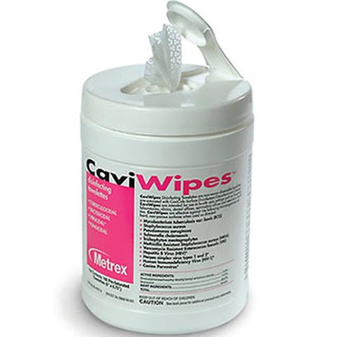 CAVI wipes (6 x 160/container)