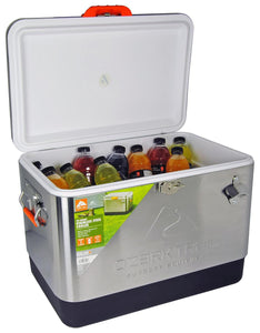 Ozark Trail 85 Can Stainless Steel Ice Chest with Bottle Opener (54 Quarts/51 Liters)  (NEW - Scratch and Dent)