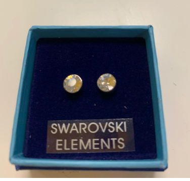 Swarovski Element Earrings Round