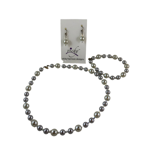 Earrings, Necklace & Bracelet
