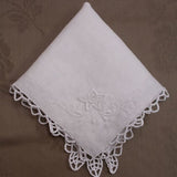 Italian Reticella Lace Tablecloth